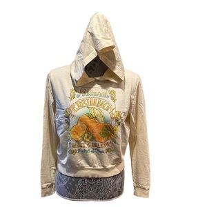 NWT Urban Outfitters - Cream Hoodie Sweatshirt, Persimmon | Multiple Sizes